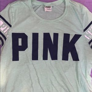 Pink mint green t-shirt!